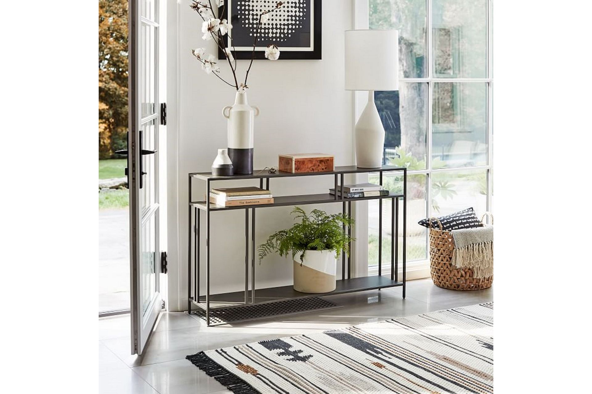 Hungirr Skjenk 110 cm - Svart - Møbler - Bord - Avlastningsbord - Konsollbord