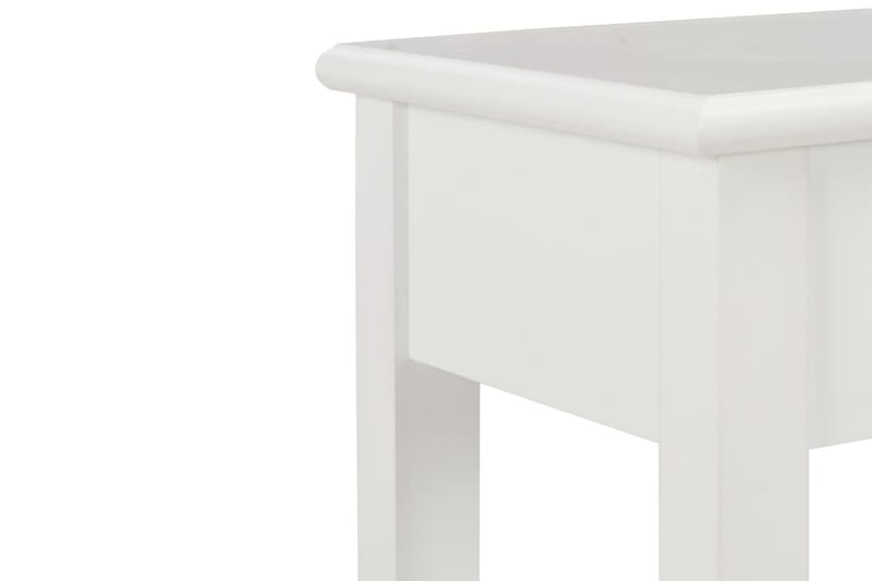 Konsollbord hvit 110x35x80 cm tre - Gangbord - Konsollbord