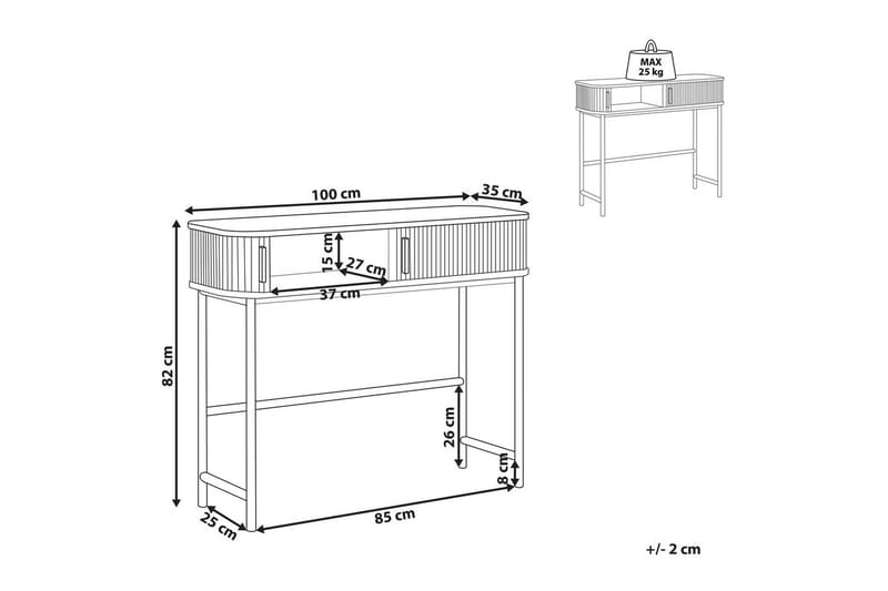 Konsollbord Jose - Møbler - Bord - Avlastningsbord - Gangbord