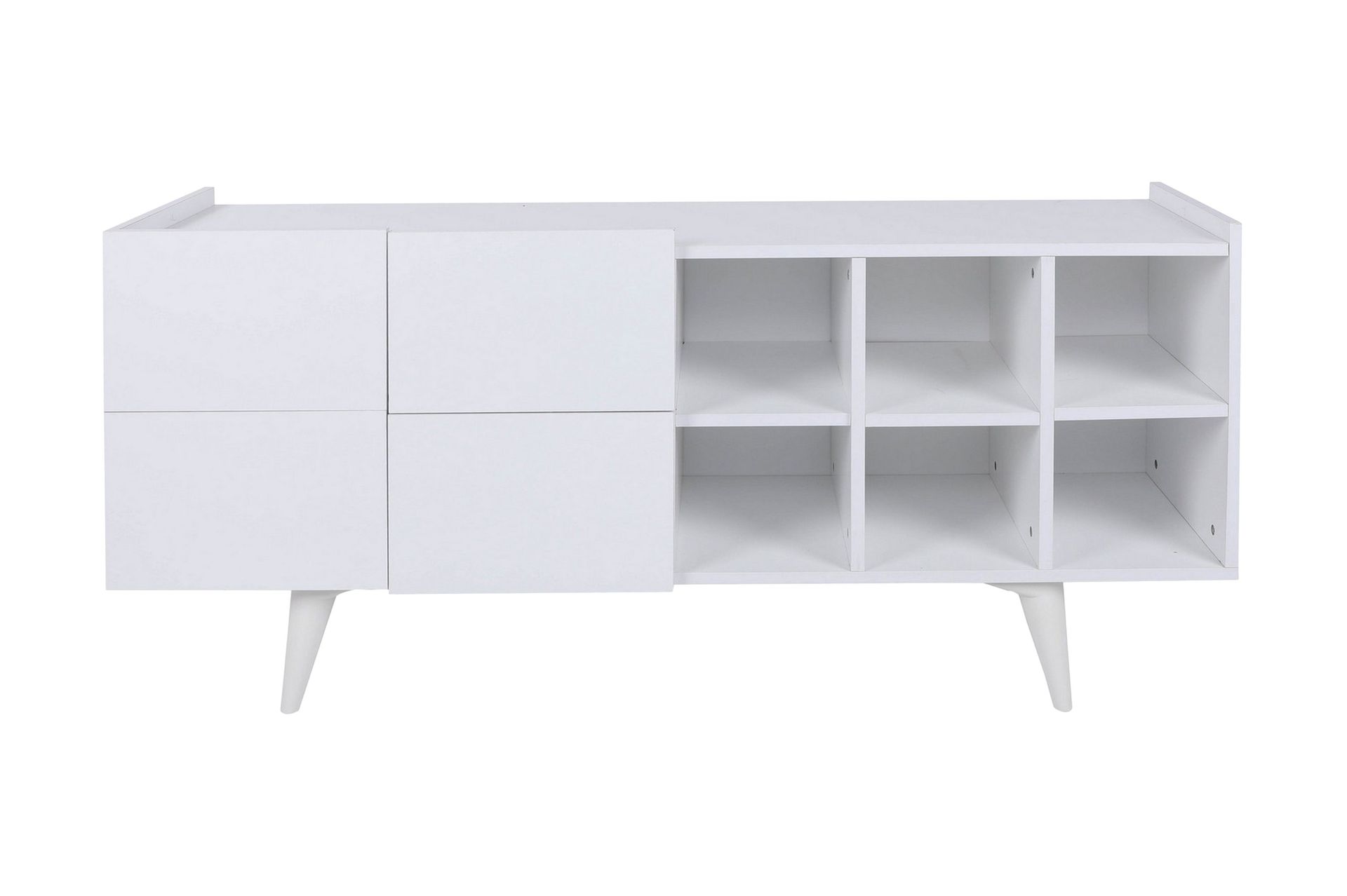 Kashiwa Avlastningsbord 150 cm - Hvit