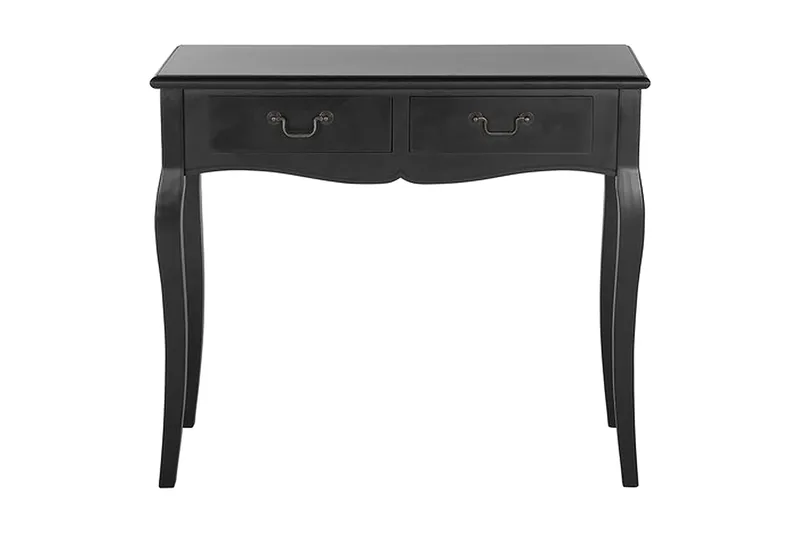 KLAWOCK Avlastningsbord 90 cm, Svart
