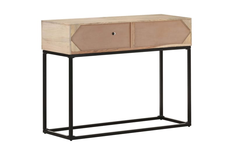 Konsollbord 100x35x76 cm heltre mango og naturlig stokk - Møbler - Bord - Avlastningsbord - Konsollbord