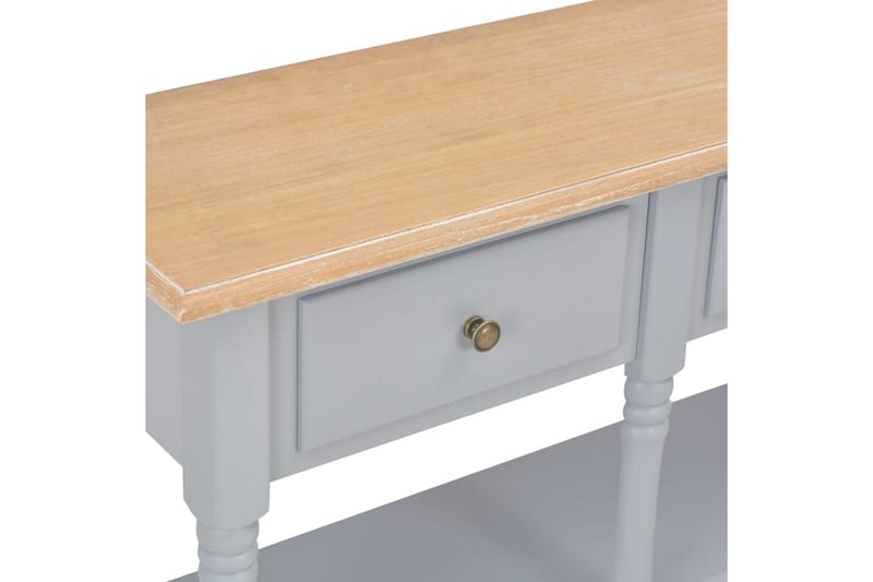 Konsollbord 120x30x76 cm MDF grå - Møbler - Bord - Avlastningsbord - Konsollbord