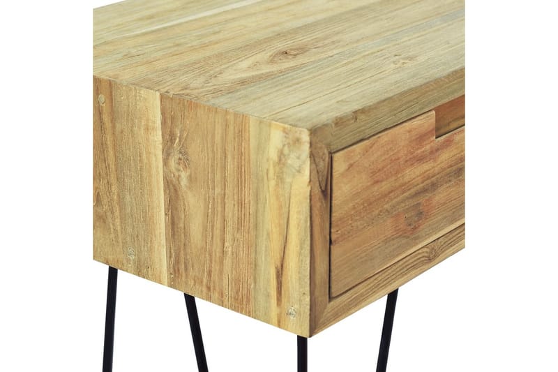 Konsollbord 120x35x76 cm massiv teak - Teak - Møbler - Bord - Avlastningsbord - Konsollbord