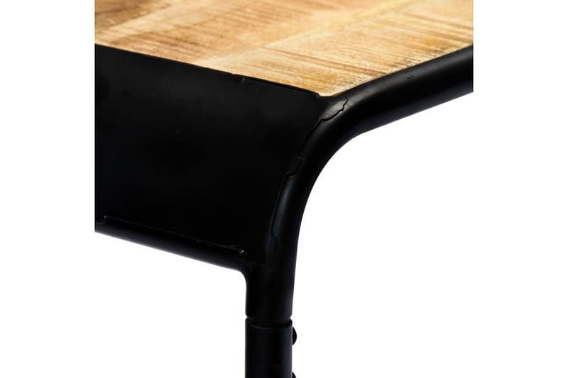 Konsollbord 140x35x76 cm grov heltre mango - Møbler - Bord - Avlastningsbord - Konsollbord
