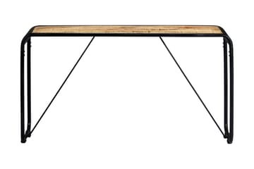 Konsollbord 140x35x76 cm grov heltre mango - Møbler - Bord - Avlastningsbord - Konsollbord