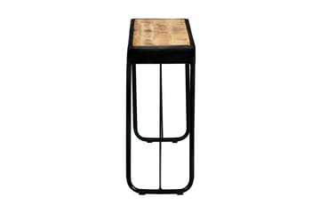Konsollbord 140x35x76 cm grov heltre mango - Møbler - Bord - Avlastningsbord - Konsollbord