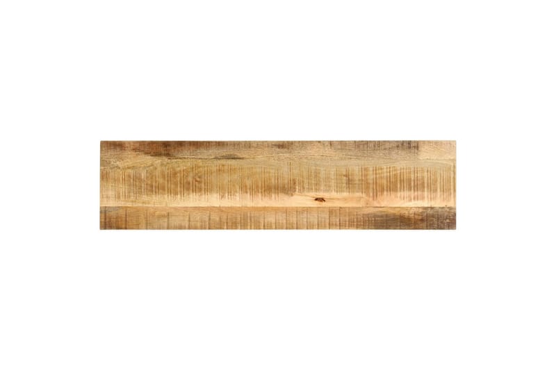 Konsollbord 140x35x76 cm grov heltre mango - Møbler - Bord - Avlastningsbord - Konsollbord