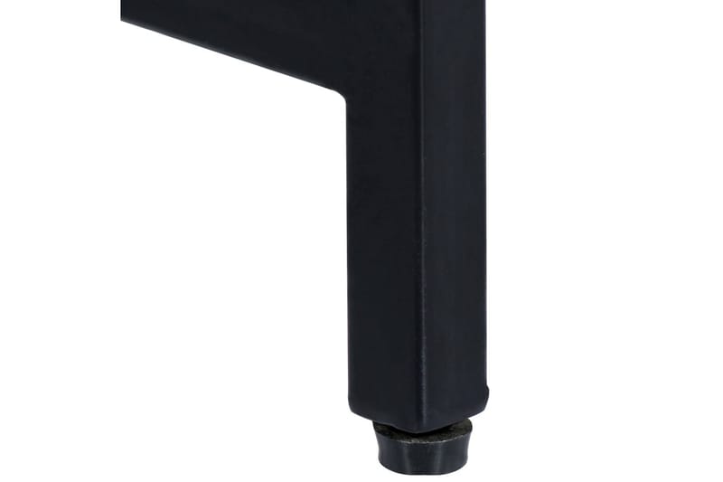 Konsollbord 140x35x76 cm grov heltre mango - Møbler - Bord - Avlastningsbord - Konsollbord