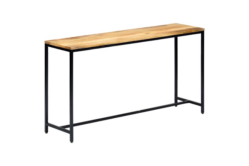 Konsollbord 140x35x76 cm grov heltre mango - Møbler - Bord - Avlastningsbord - Konsollbord
