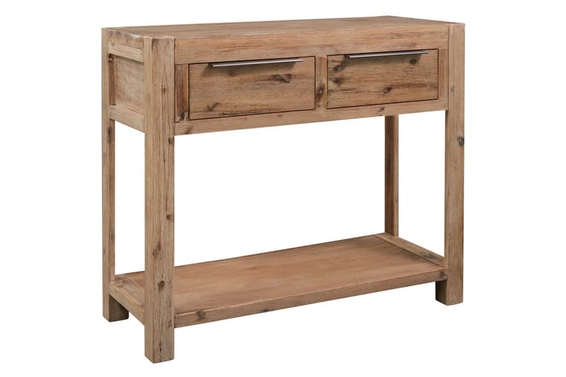 Konsollbord 82x33x73 cm heltre akasie - Brun - Møbler - Bord - Avlastningsbord - Konsollbord