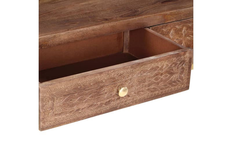 Konsollbord 90x30x75 cm heltre mango - Møbler - Bord - Avlastningsbord - Konsollbord