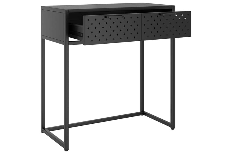 Konsollbord antrasitt 72x35x75 cm stål - Antrasittgrå - Gangbord - Konsollbord