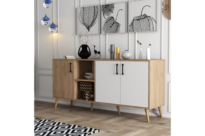 Konsollbord Desgrar konsollbord 180x80 cm Brun - Møbler - Bord - Avlastningsbord - Konsollbord