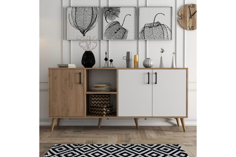 Konsollbord Desgrar konsollbord 180x80 cm Brun - Møbler - Bord - Avlastningsbord - Konsollbord