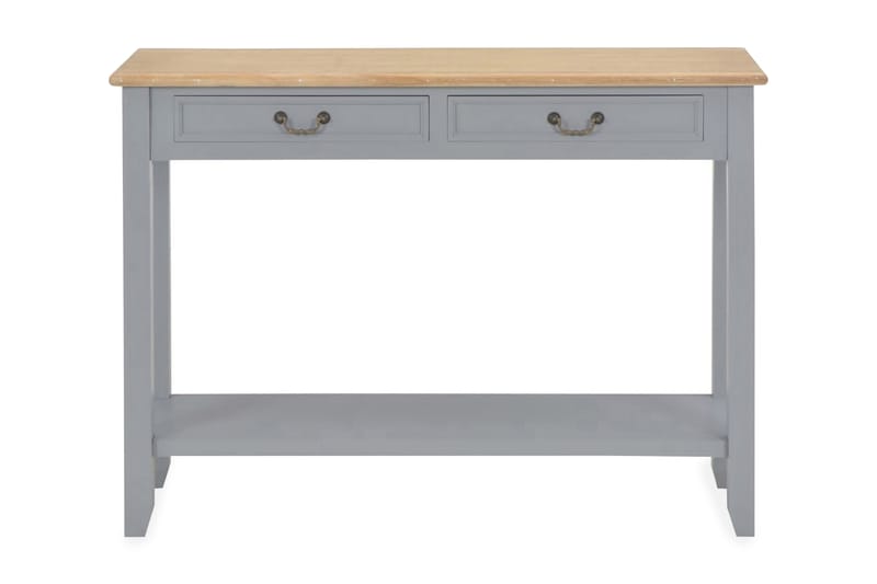 Konsollbord grå 110x35x80 cm tre - Møbler - Bord - Avlastningsbord - Konsollbord