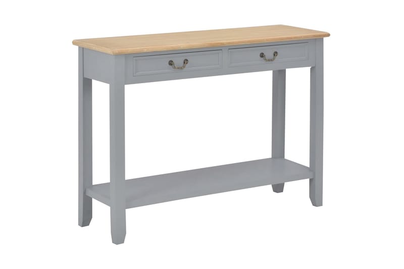 Konsollbord grå 110x35x80 cm tre - Gangbord - Konsollbord