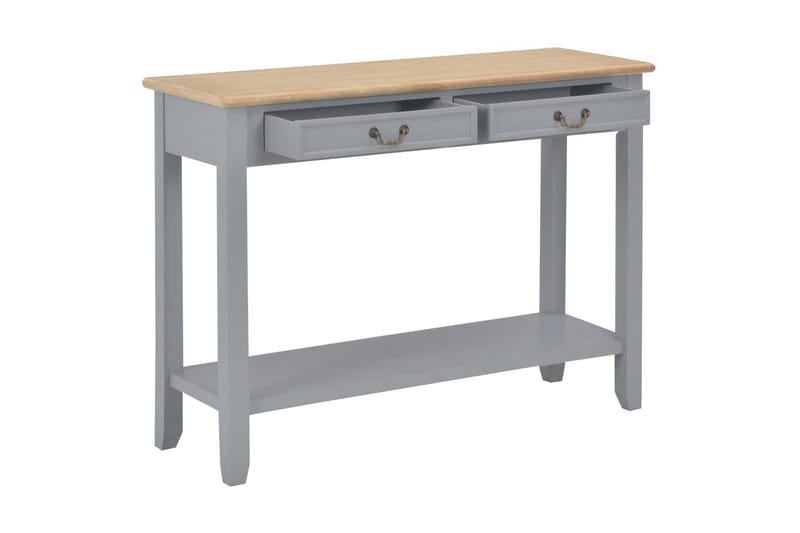 Konsollbord grå 110x35x80 cm tre - Gangbord - Konsollbord