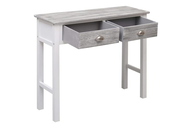Konsollbord grå 90x30x77 cm tre - Grå - Konsollbord - Gangbord
