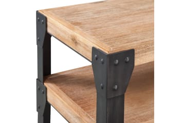 Konsollbord heltre akasie 120x40x85 cm - Akasie/Svart - Møbler - Bord - Avlastningsbord - Konsollbord