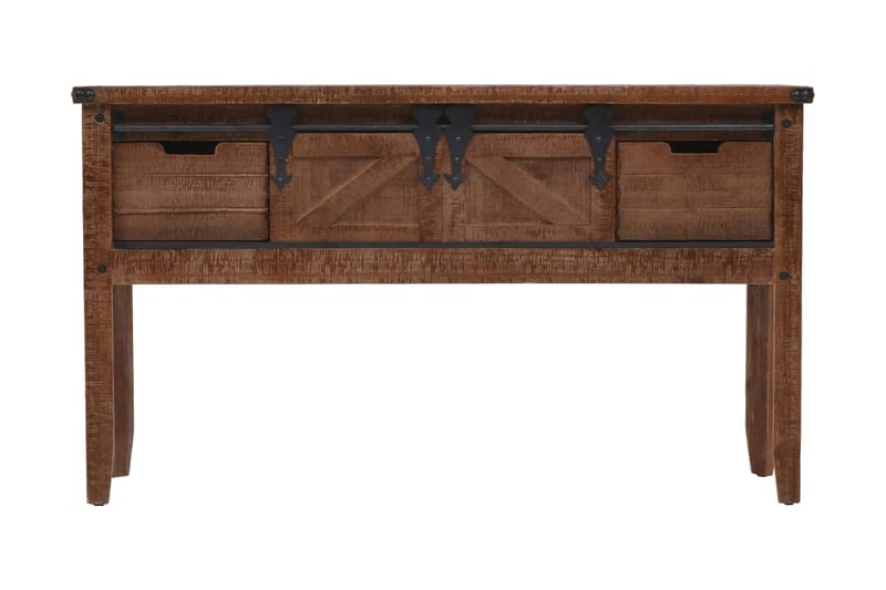 Konsollbord heltre gran 131x35,5x75 cm brun - Konsollbord - Gangbord