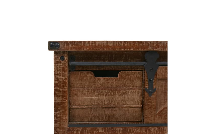 Konsollbord heltre gran 131x35,5x75 cm brun - Gangbord - Konsollbord