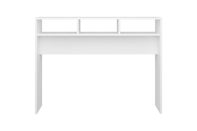 Konsollbord hvit 105x30x80 cm sponplate - Hvit - Møbler - Bord - Avlastningsbord - Konsollbord