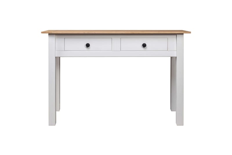 Konsollbord hvit 110x40x72 cm heltre furu Panama Range - Hvit - Møbler - Bord - Avlastningsbord - Konsollbord