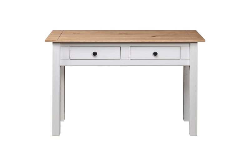 Konsollbord hvit 110x40x72 cm heltre furu Panama Range - Hvit - Møbler - Bord - Avlastningsbord - Konsollbord