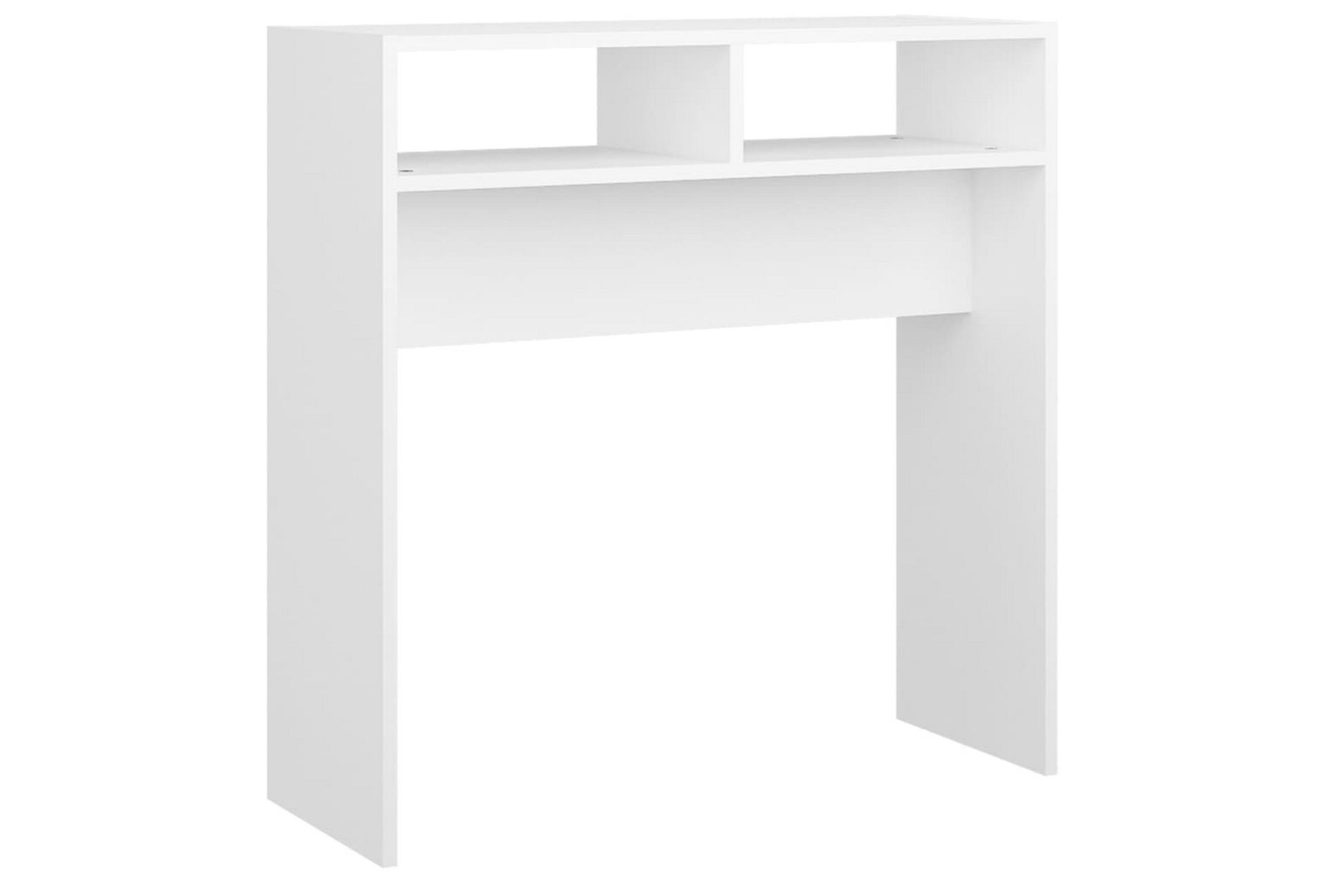 Konsollbord hvit 78x30x80 cm sponplate - Hvit - Møbler - Bord - Avlastningsbord - Konsollbord
