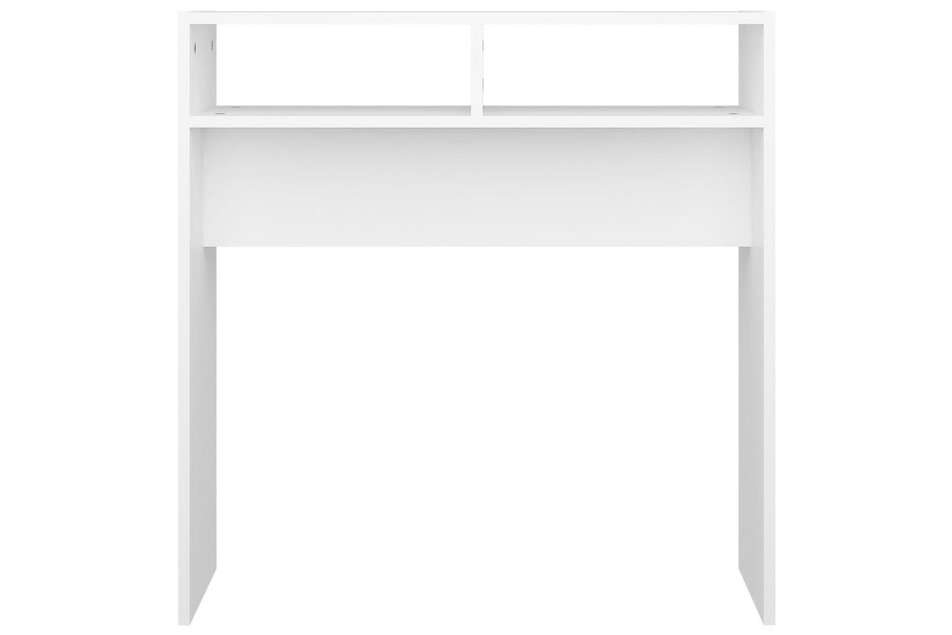 Konsollbord hvit 78x30x80 cm sponplate - Hvit - Møbler - Bord - Avlastningsbord - Konsollbord