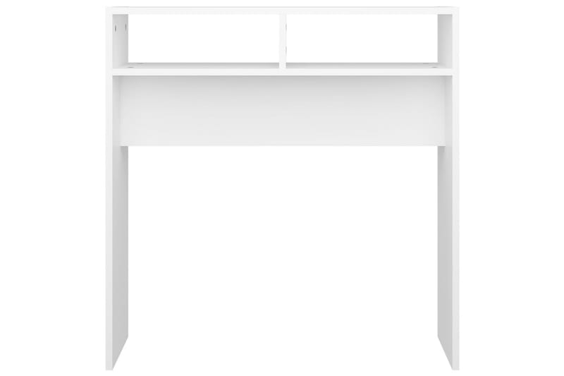 Konsollbord hvit 78x30x80 cm sponplate - Hvit - Gangbord - Konsollbord
