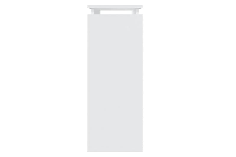 Konsollbord hvit 80x30x80 cm sponplate - Hvit - Møbler - Bord - Avlastningsbord - Konsollbord