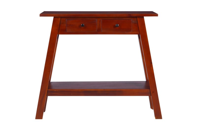 Konsollbord klassisk brun 90x30x75 cm heltre mahogni - Brun - Møbler - Bord - Avlastningsbord - Konsollbord