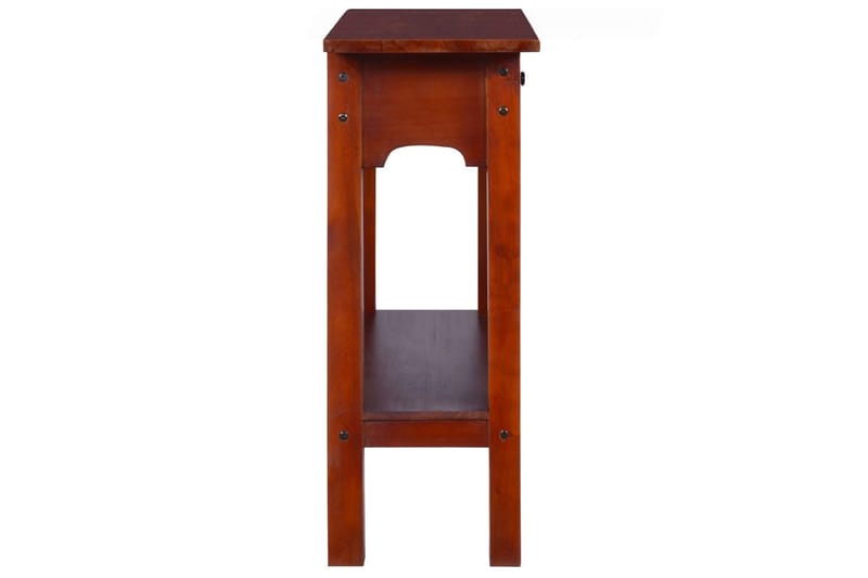 Konsollbord klassisk brun 90x30x75 cm heltre mahogni - Brun - Møbler - Bord - Avlastningsbord - Konsollbord