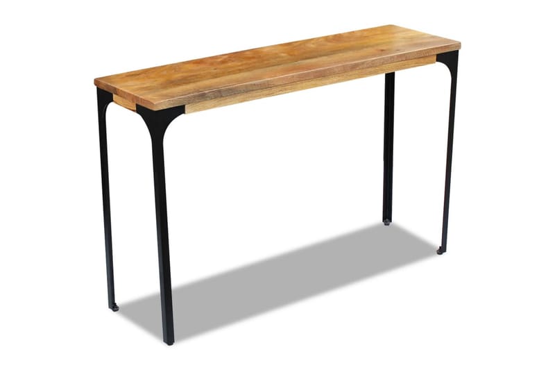 Konsollbord Mangotre 120x35x76 cm - Mangotre/Svart - Møbler - Bord - Avlastningsbord - Konsollbord