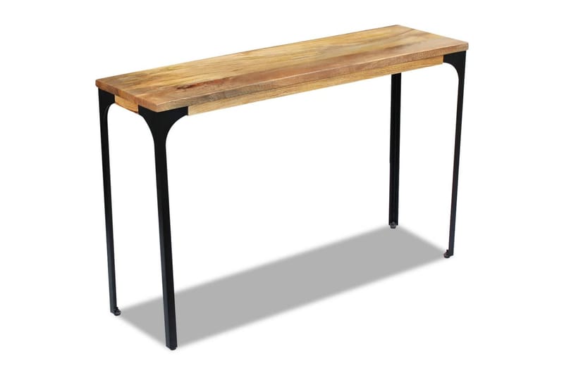 Konsollbord Mangotre 120x35x76 cm - Mangotre/Svart - Møbler - Bord - Avlastningsbord - Konsollbord