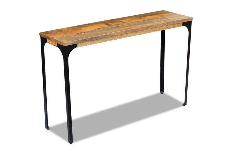Konsollbord Mangotre 120x35x76 cm - Mangotre/Svart - Møbler - Bord - Avlastningsbord - Konsollbord