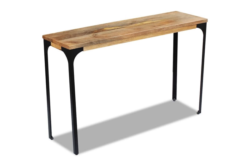 Konsollbord Mangotre 120x35x76 cm - Mangotre/Svart - Møbler - Bord - Avlastningsbord - Konsollbord