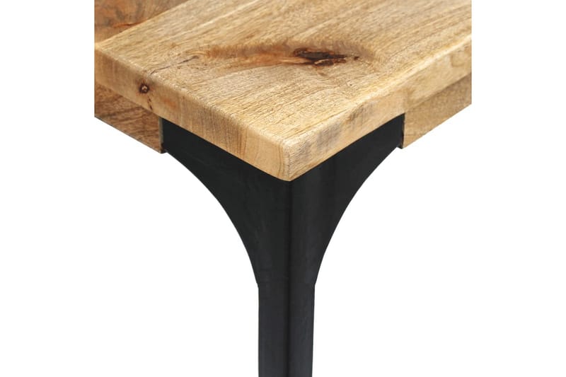 Konsollbord Mangotre 120x35x76 cm - Mangotre/Svart - Møbler - Bord - Avlastningsbord - Konsollbord