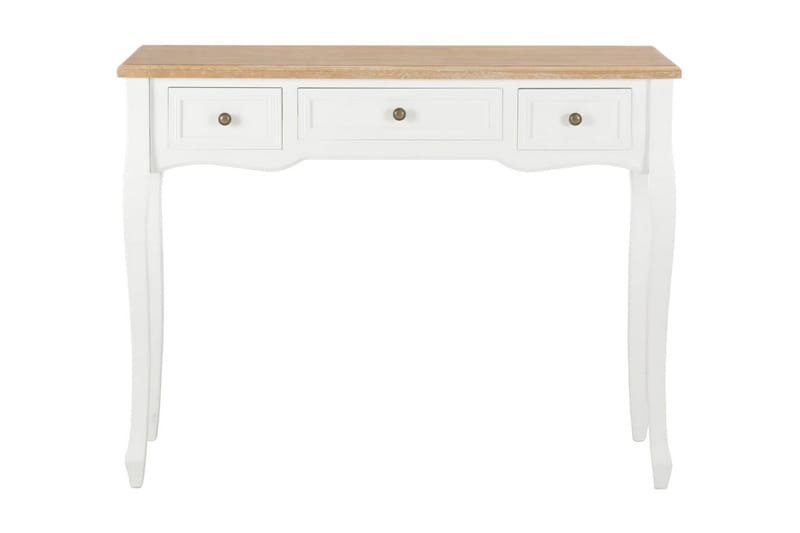 Konsollbord med 3 skuffer hvit - Gangbord - Konsollbord