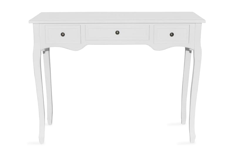 Konsollbord med tre skuffer hvit - Hvit - Gangbord - Konsollbord