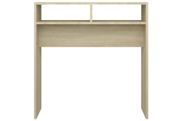 Konsollbord sonoma eik 78x30x80 cm sponplate - Brun - Møbler - Bord - Avlastningsbord - Konsollbord