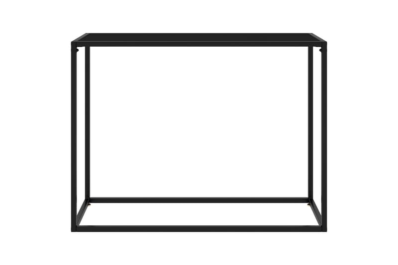 Konsollbord svart 100x35x75 cm herdet glass - Svart - Gangbord - Konsollbord