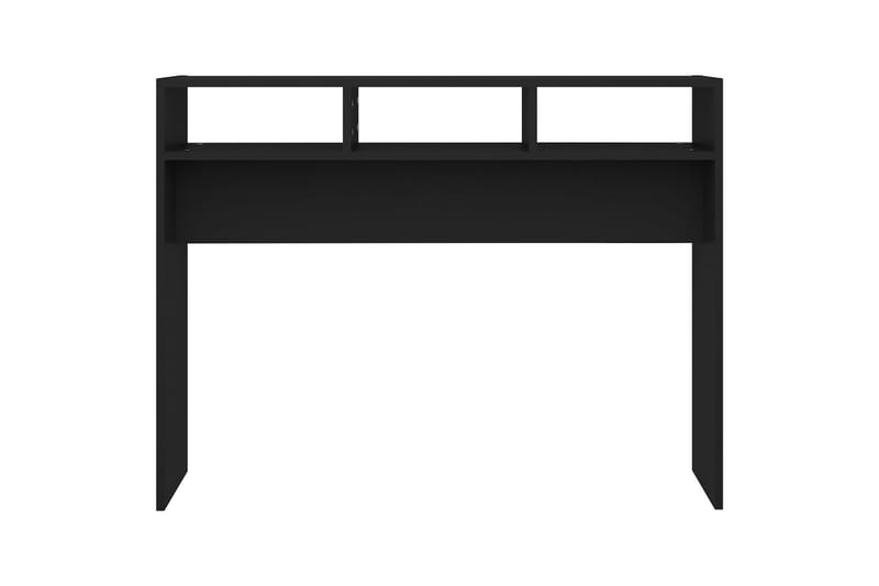 Konsollbord svart 105x30x80 cm sponplate - Svart - Møbler - Bord - Avlastningsbord - Konsollbord