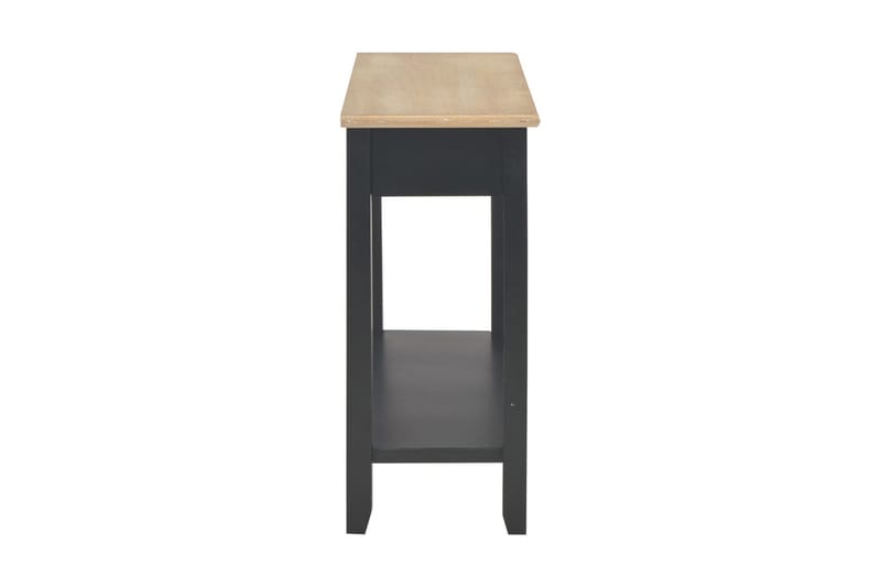 Konsollbord svart 110x35x80 cm tre - Møbler - Bord - Avlastningsbord - Konsollbord