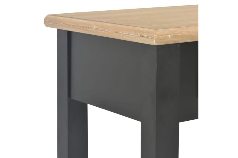 Konsollbord svart 110x35x80 cm tre - Møbler - Bord - Avlastningsbord - Konsollbord
