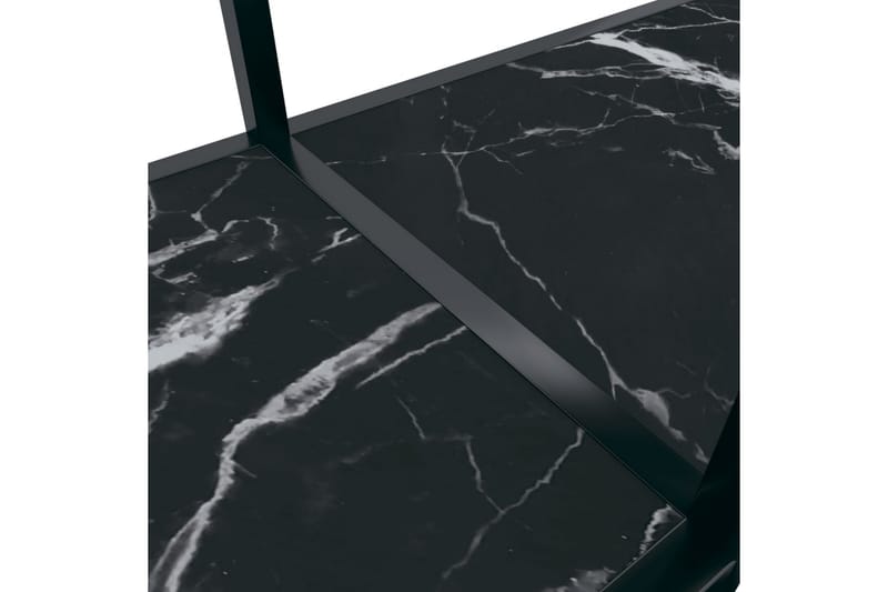 Konsollbord svart 140x35x75,5 cm herdet glass - Svart - Møbler - Bord - Avlastningsbord - Konsollbord