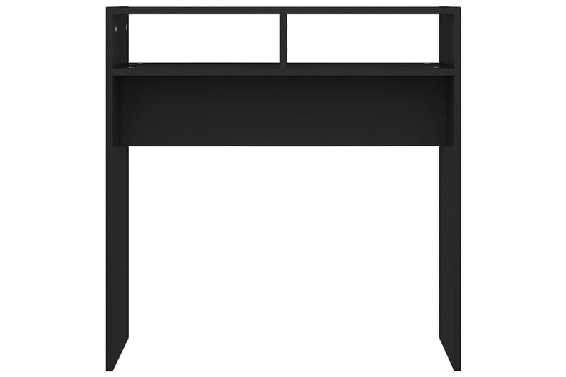 Konsollbord svart 78x30x80 cm sponplate - Svart - Møbler - Bord - Avlastningsbord - Konsollbord