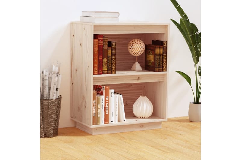 Konsollskap 60x34x75 cm heltre furu - Brun - Møbler - Bord - Avlastningsbord - Konsollbord